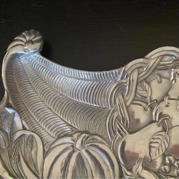 Lenox Cornucopia All Purpose Metal Tray 15.5” - Picture 3 of 13